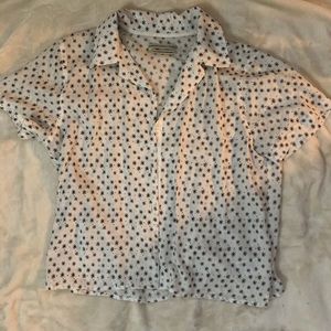 NWOT! UO Short Sleeve Button Up